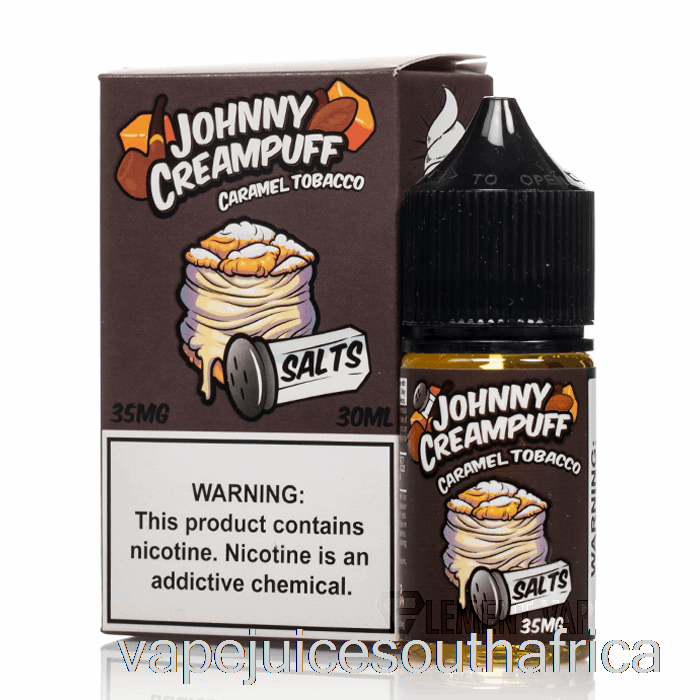 Vape Juice South Africa Caramel Tobacco - Johnny Creampuff Salts - 30Ml 35Mg